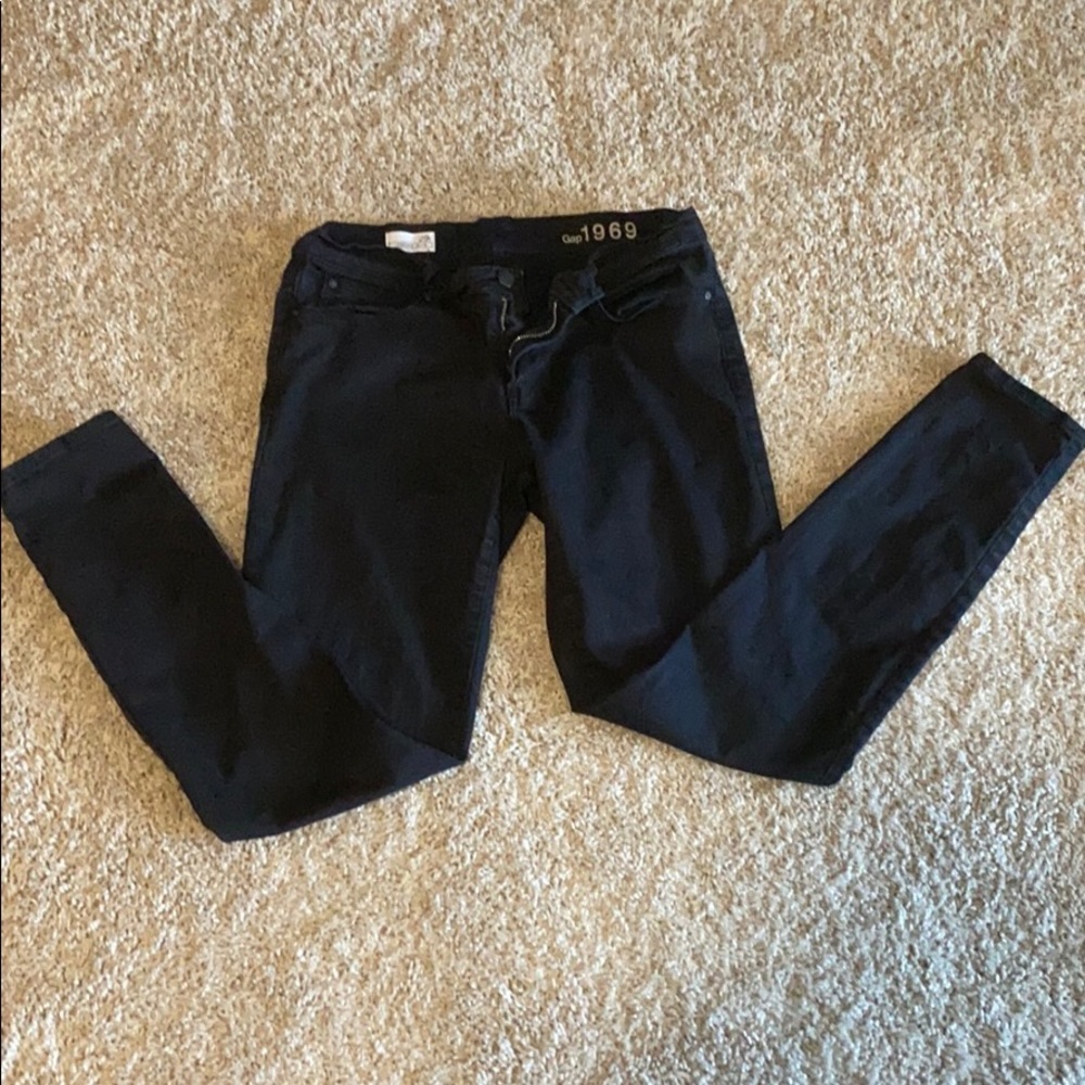 Black Gap Jean leggings